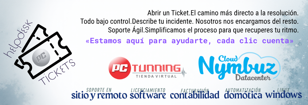 HelpDesk Tickets PCTUNNING | NYMBUZ